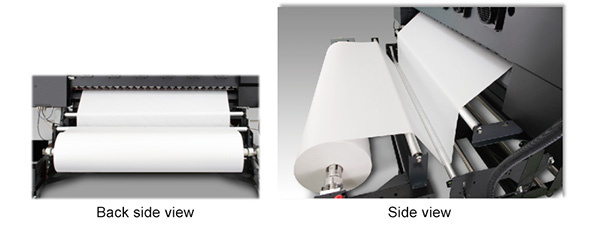 Image of Mini jumbo roll unit setting