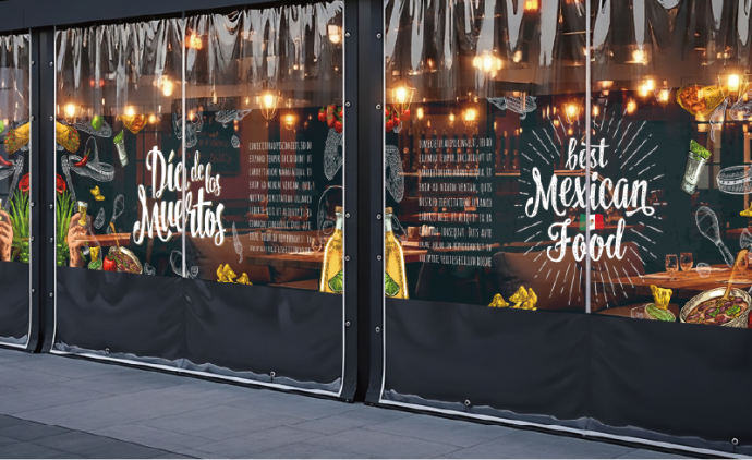 Space Divider / Tent Signage (Soft PVC)