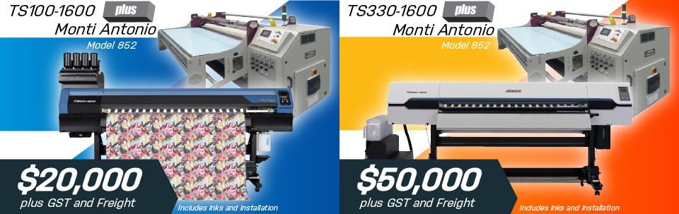 TS100 and TS330 | Monti combo offer