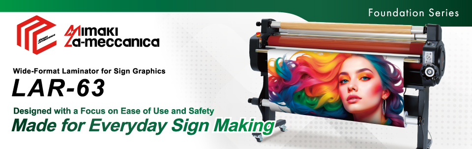 LAR-63 | Large-Format Laminator for Sign Graphics