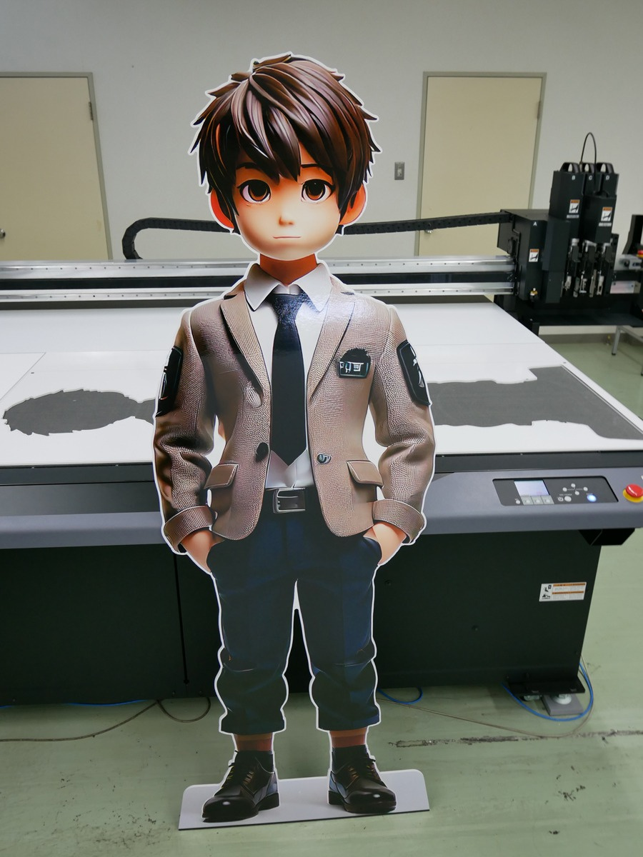 Sharp growth in orders in recent years Sample of a life-sized panel
