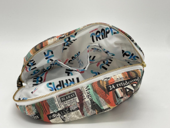 TRAPIS Linen × Pouch