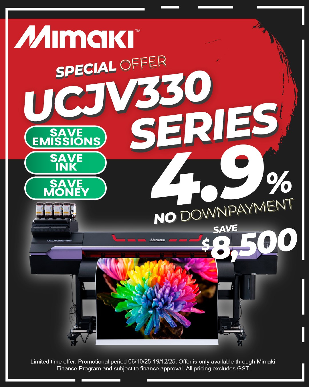 UCJV330 Series Mimaki Special Offer