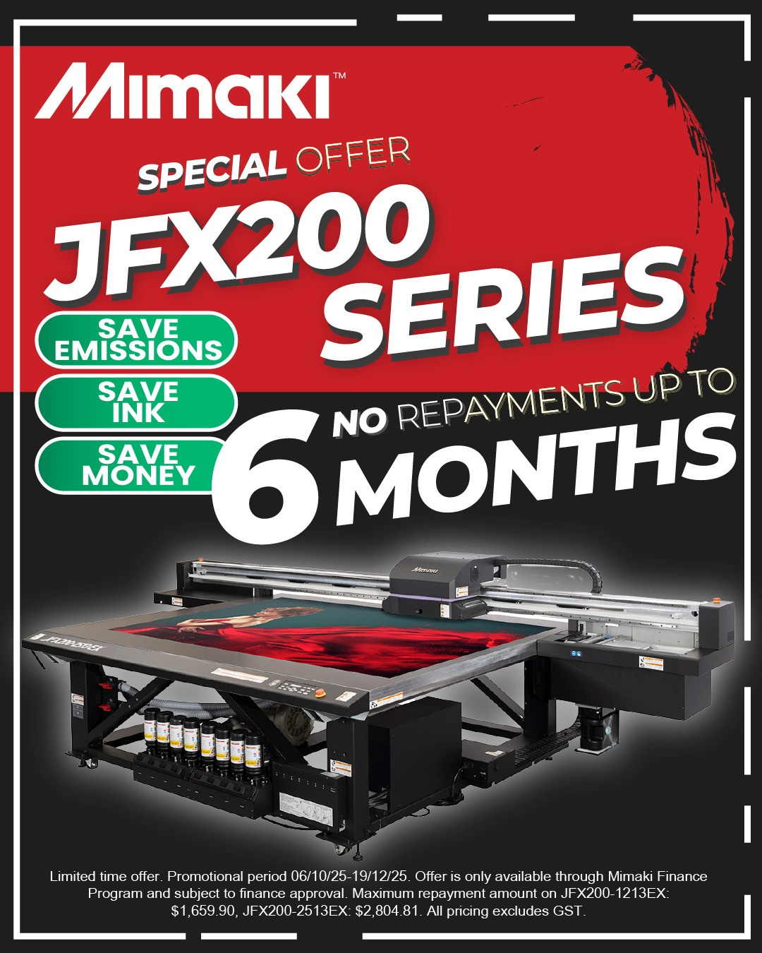 JFX200 Series Mimaki Special Offer