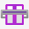 Rigid Media Placement Printing icon